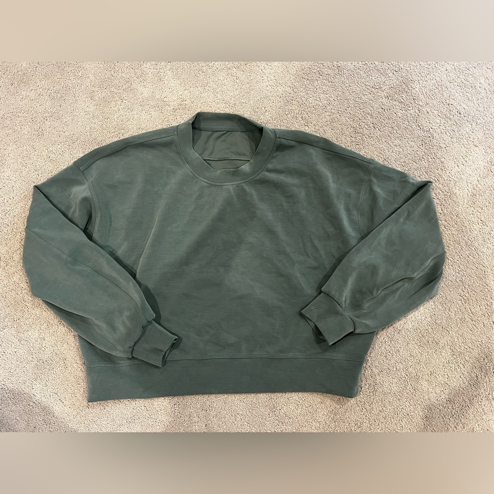 Green, Lululemon Sweatshirt, Size 6